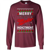 Merry Muller indictment Christmas sweatshirt PINGPONG