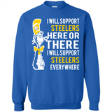 Shirt For Dr Seuss Cat And Pittsburgh Steelers Fans - Sweatshirt