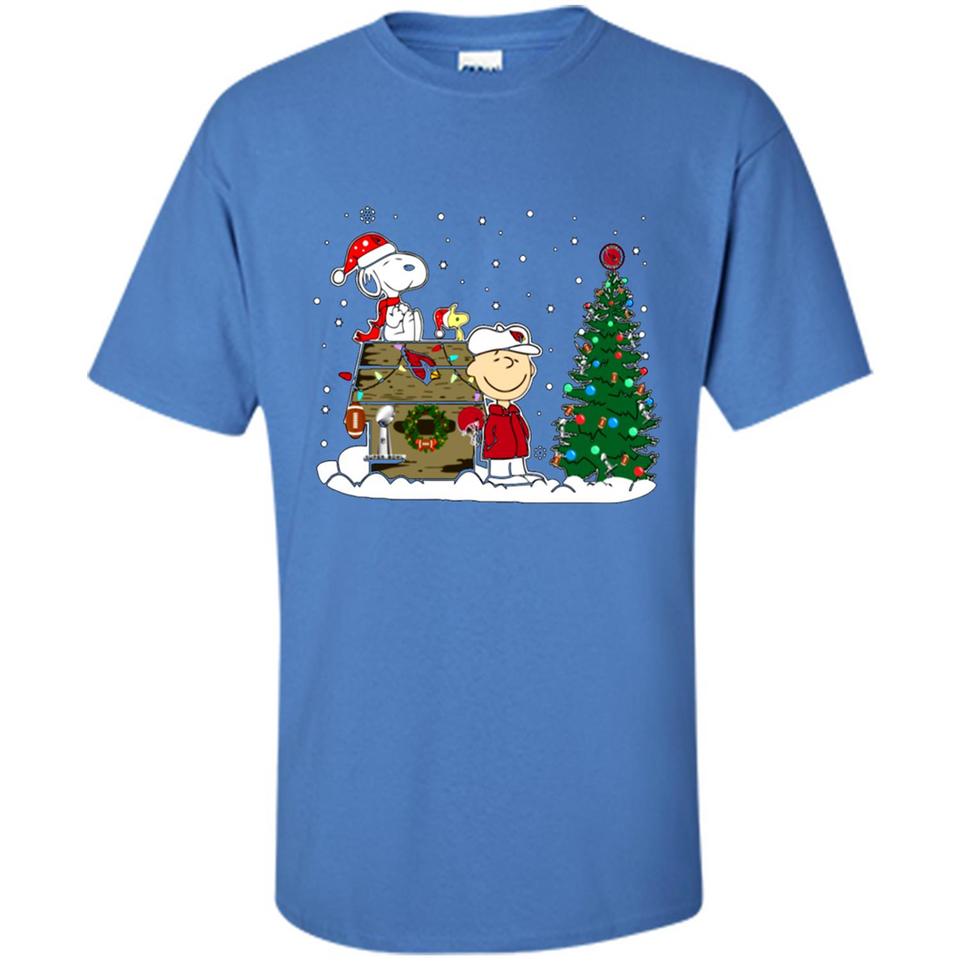 Arizona Cardinals Snoopy The Peanuts Movie Christmas Football Super Bowl pingpong - Shirt