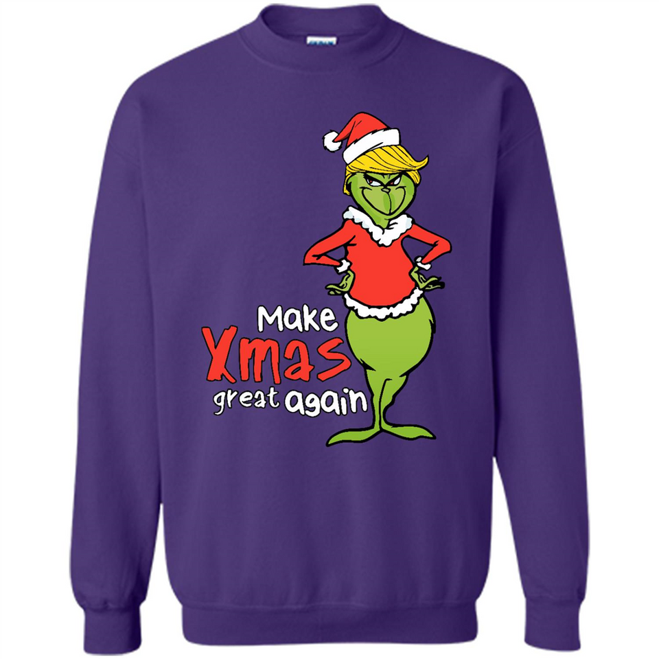 Trump Grinch Shirt, Make Xmas Great Again Christmas