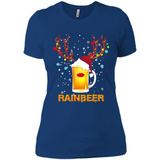 Rainbeer Funny Reindeer Beer Lover