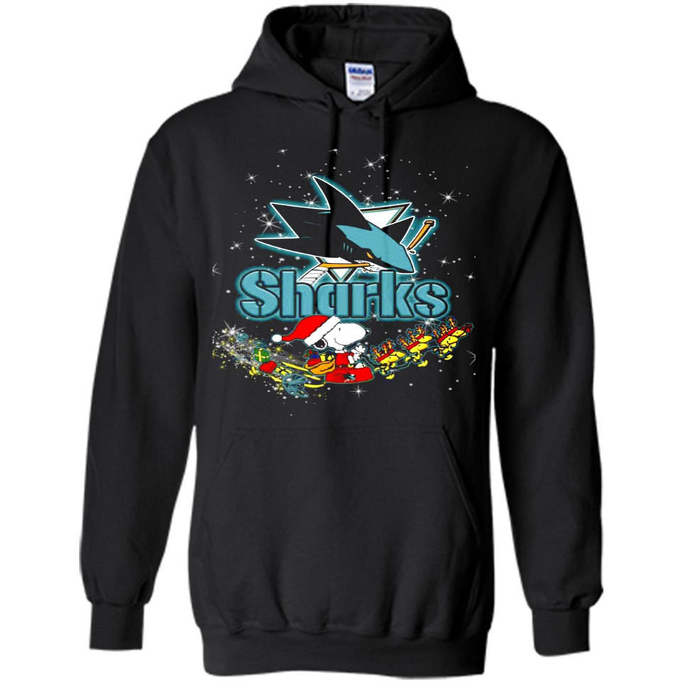 Snoopy Christmas San Jose Sharks - Hoodie