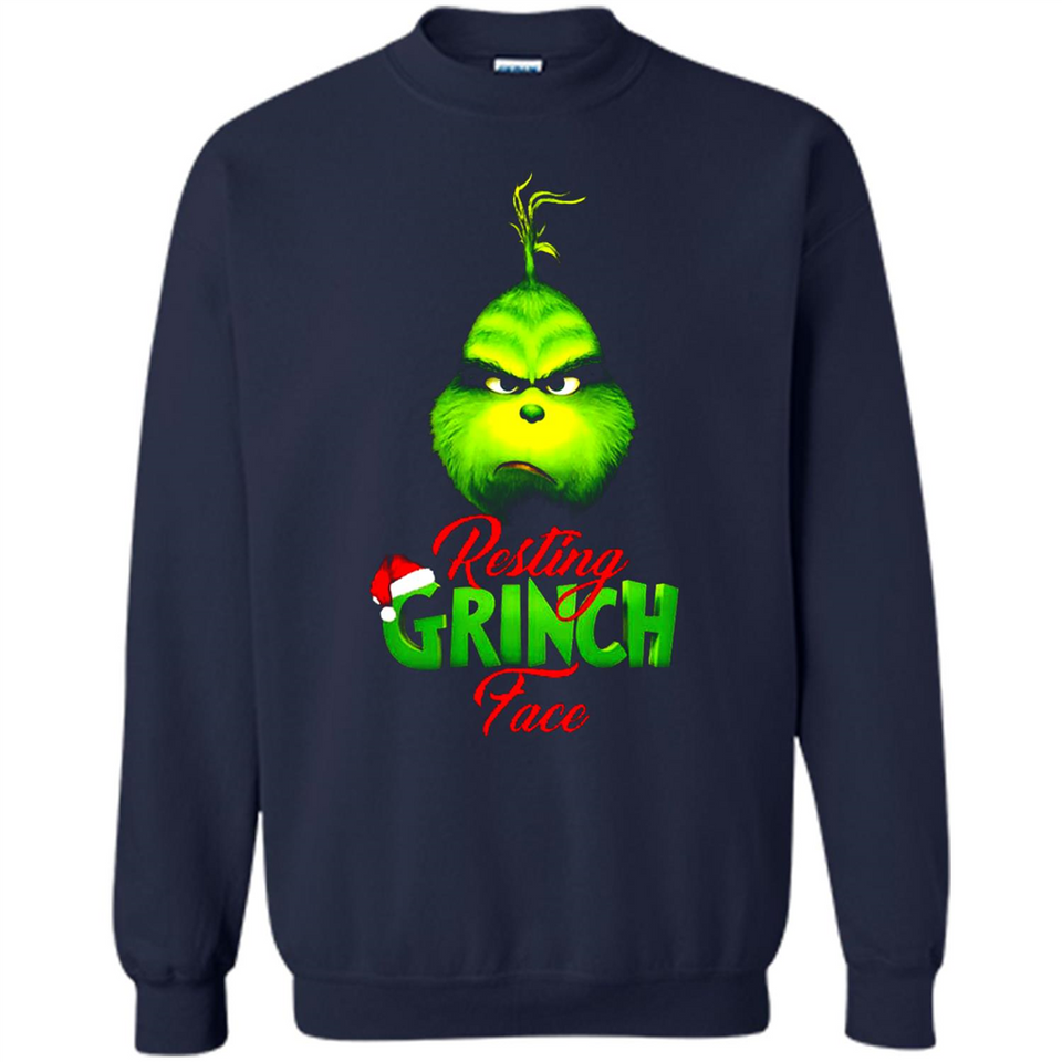 Resting Grinch Face Shirt PINGPONG - Sweatshirt