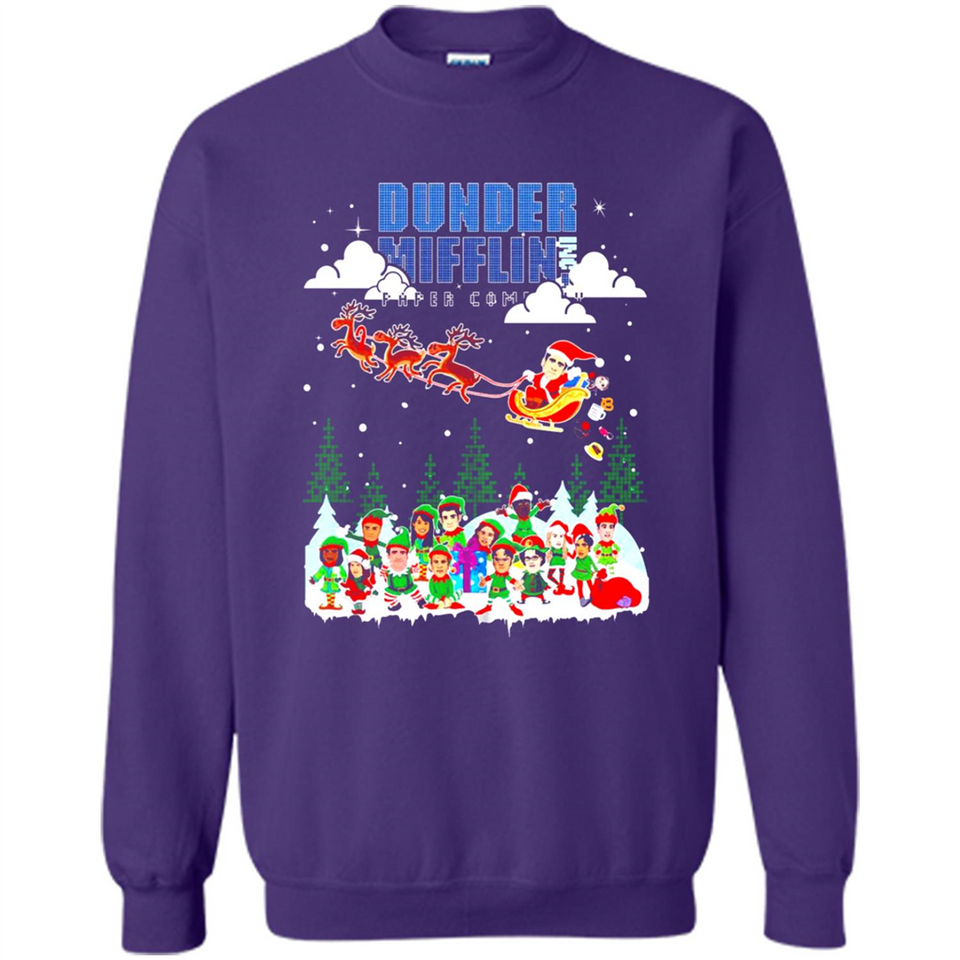NBC The Office Dunder Mifflin Ugly Christmas Sweater PINGPONG