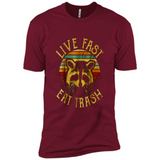 Live fast eat trash bear vintage camping PINGPONG