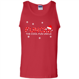 Mens Christmas Funcle The Cool Fun Uncle Definition Xmas - Tank Top