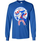 MLB TORONTO BLUE JAYS UNCLE SAM DABBING INDEPENDENCE DAY