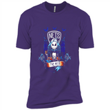 Brooklyn Nets Halloween The Nightmare Before Christmas - Premium Short Sleeve T-Shirt