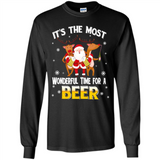 Its The Most Wonderful Time for a Beer - Long Sleeve T-Shirt