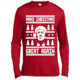 Fabulous Make Christmas Great Again Trump Ugly Christmas - Canvas Long Sleeve T-Shirt