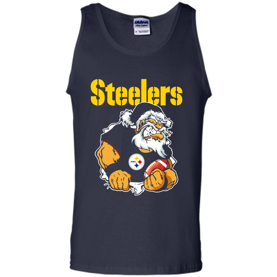 Grumpy Santa Claus Pittsburgh Steelers Football Team PINGPONG