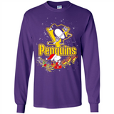 Snoopy Christmas Pittsburgh Penguins - Long Sleeve T-Shirt
