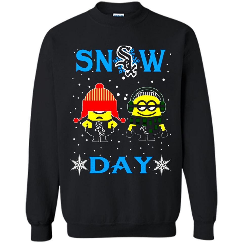 Snow Day Shirt For Chicago White Sox Vs Minion Fans pingpong