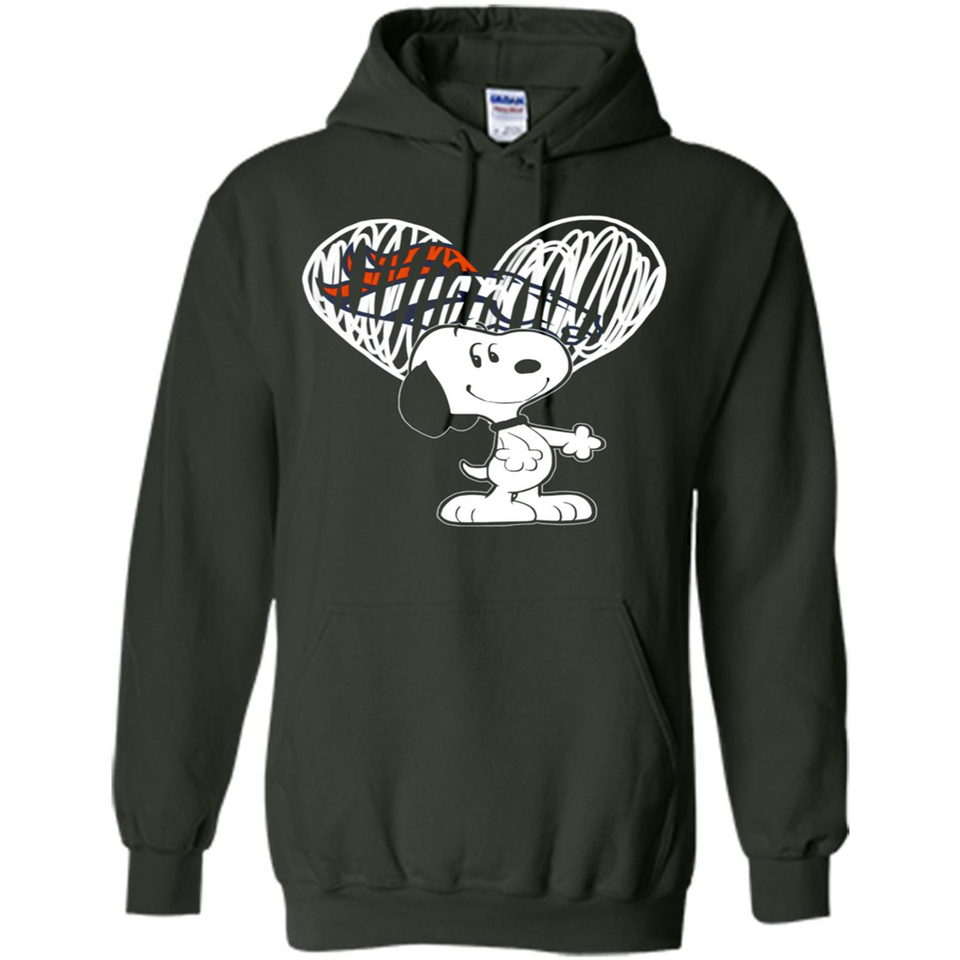 I LOVE DENVER BRONCOS SNOOPY IN MY HEART NFL