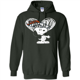 I LOVE DENVER BRONCOS SNOOPY IN MY HEART NFL