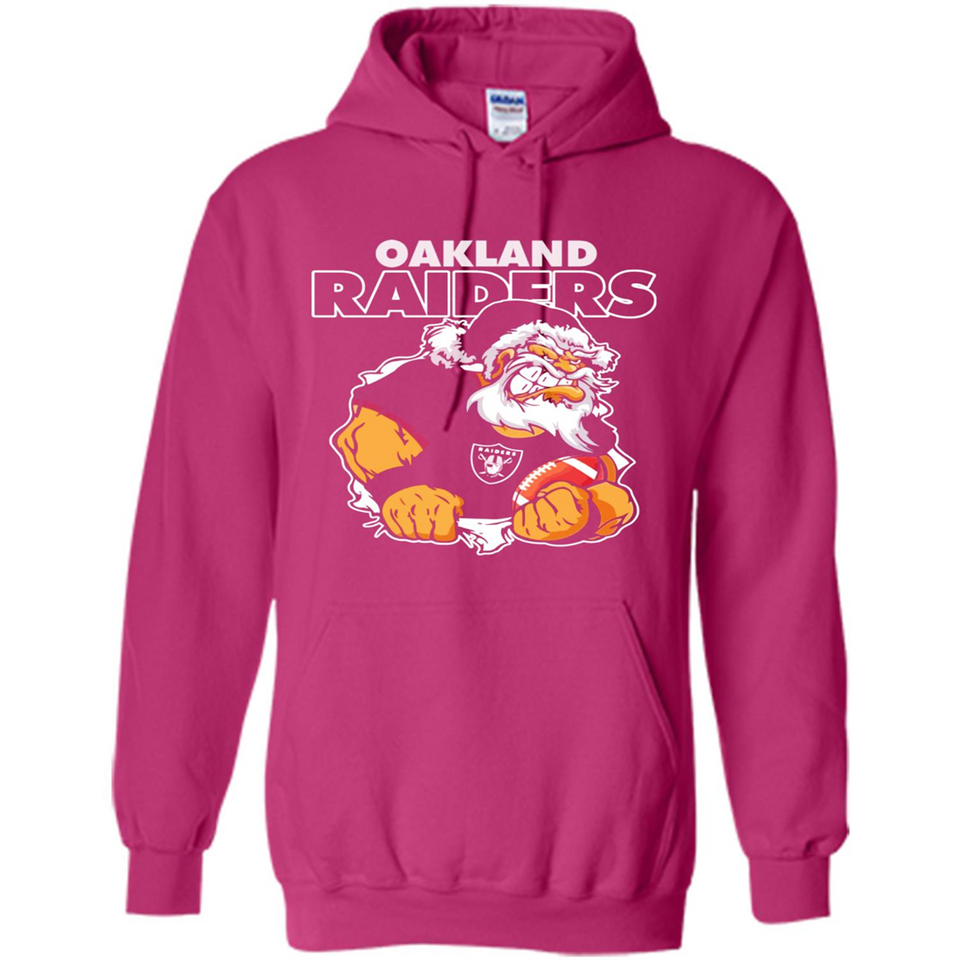 Grumpy Santa Claus Oakland Raiders Football Team PINGPONG