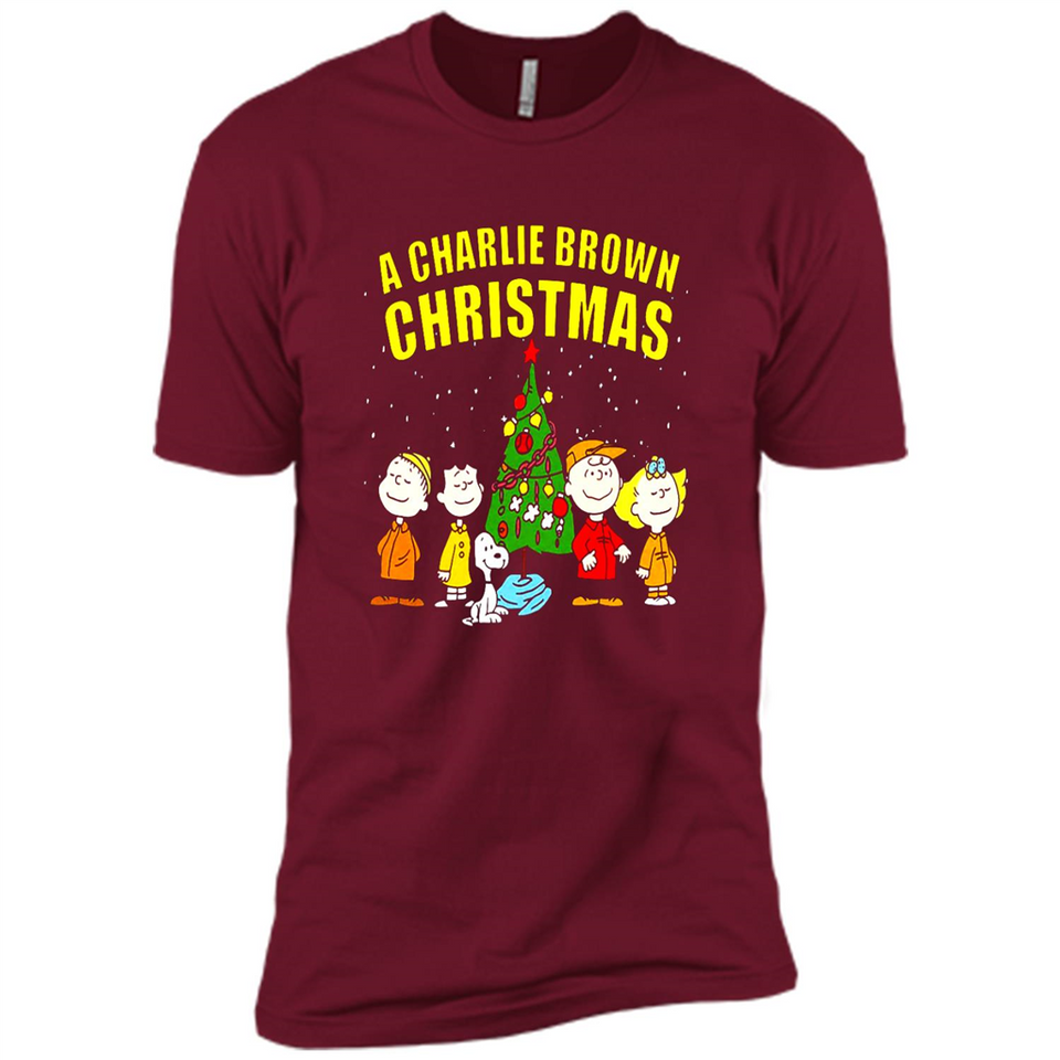 Peanuts Charlie Brown Christmas Special Sweatshirt - Premium Short Sleeve T-Shirt