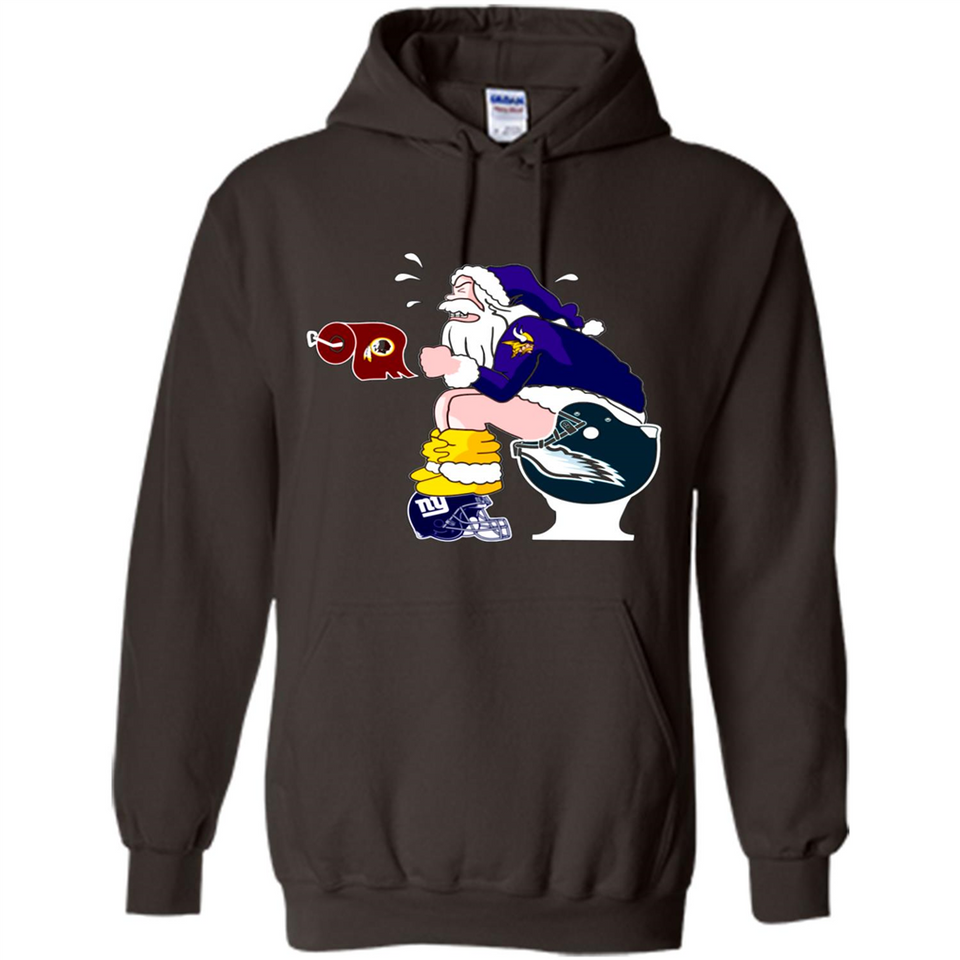 Minnesota Vikings Toilet Santa Claus PINGPONG