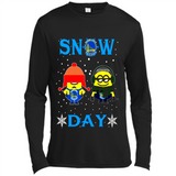 Snow Day Shirt For Golden State Warriors Vs Minion Fans pingpong
