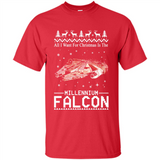 All I Want For Christmas Is The Millennium Falcon ugly PINGPONG