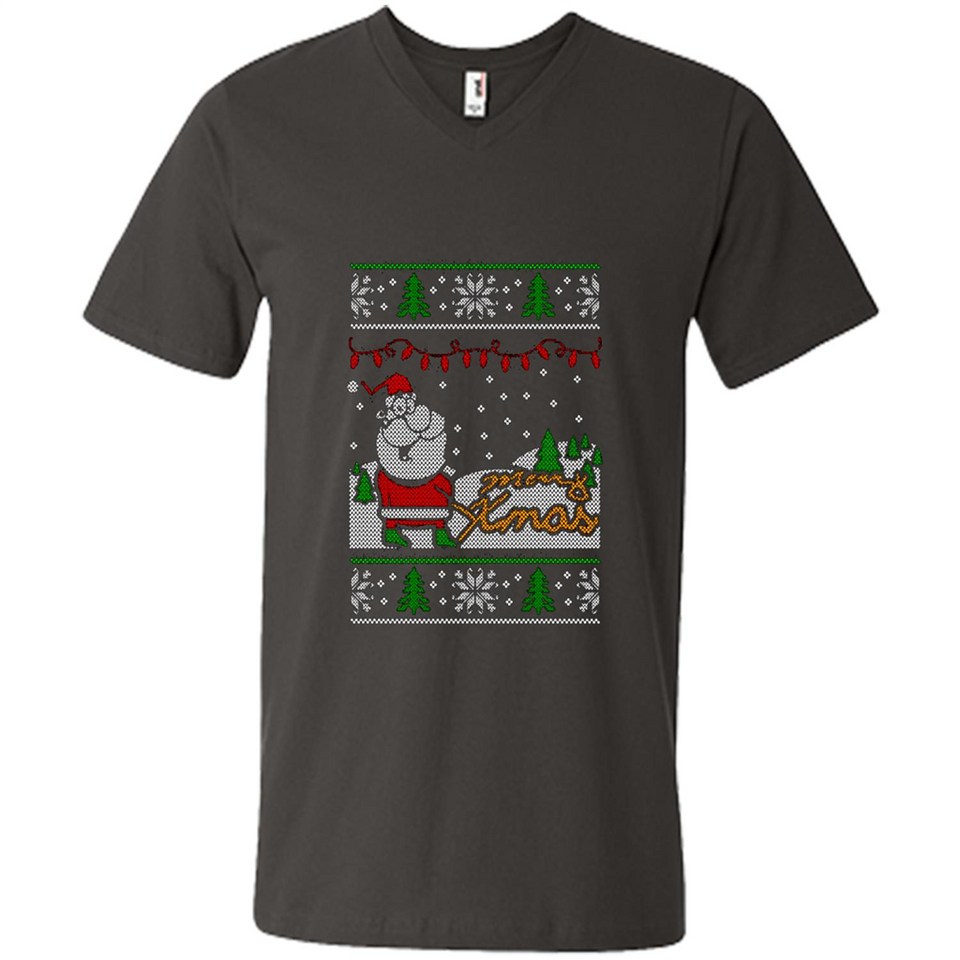 Bad Santa pingpong - Men's V-Neck