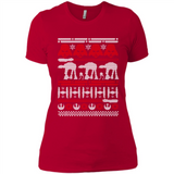 Star Wars - Christmas on Hoth - Ladies' Boyfriend T-Shirt