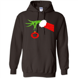 Funny Grinch Hand Holding Chef Ornament Christmas PING PONG