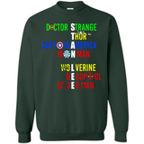 RIP Stan Lee Doctor Strange Thor Caption America Iron Man Shirt PINGPONG - Sweatshirt