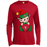 San Francisco 49ers ELF Elves Grinch Santa Claus
