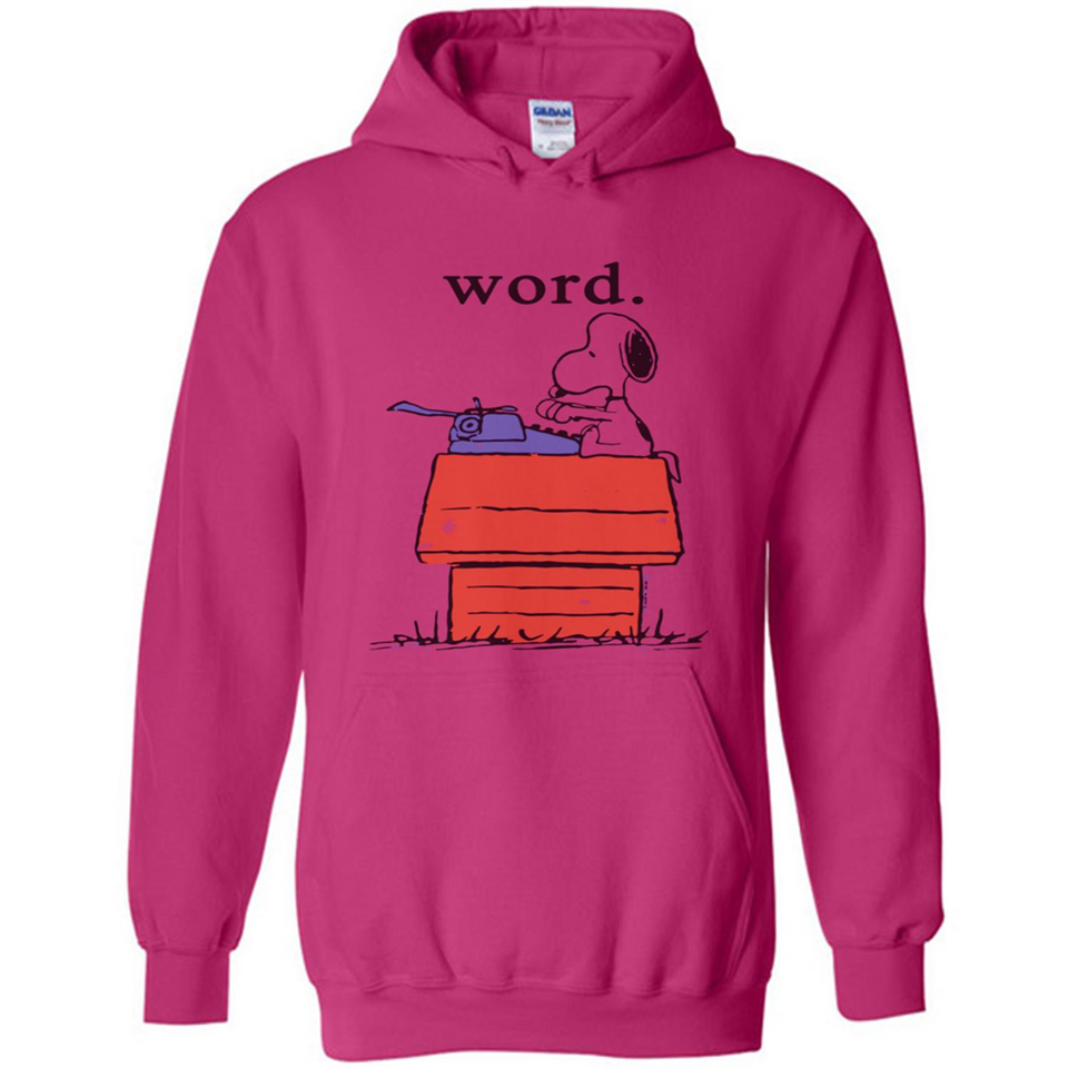 Snoopy Word - Hoodie