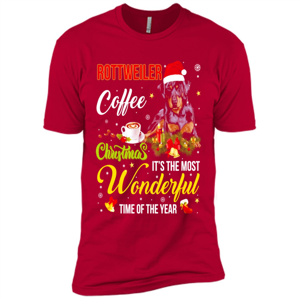 Rottweiler Coffee Wonderful Christmas