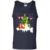 Santa Hat Electric Guitar Classical Guitar Christmas shirt Ladies' Boyfriend