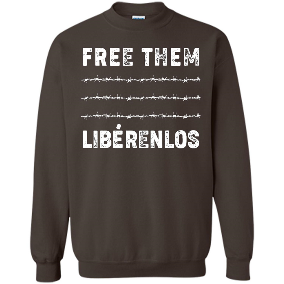 Peaceful Communities- Free Them Liberenlos Shirt PINGPONG - Sweatshirt