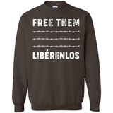 Peaceful Communities- Free Them Liberenlos Shirt PINGPONG - Sweatshirt
