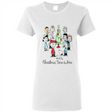 Snoopy Christmas Time Is Here Sporty T-Shirt - Ladies Short-Sleeve