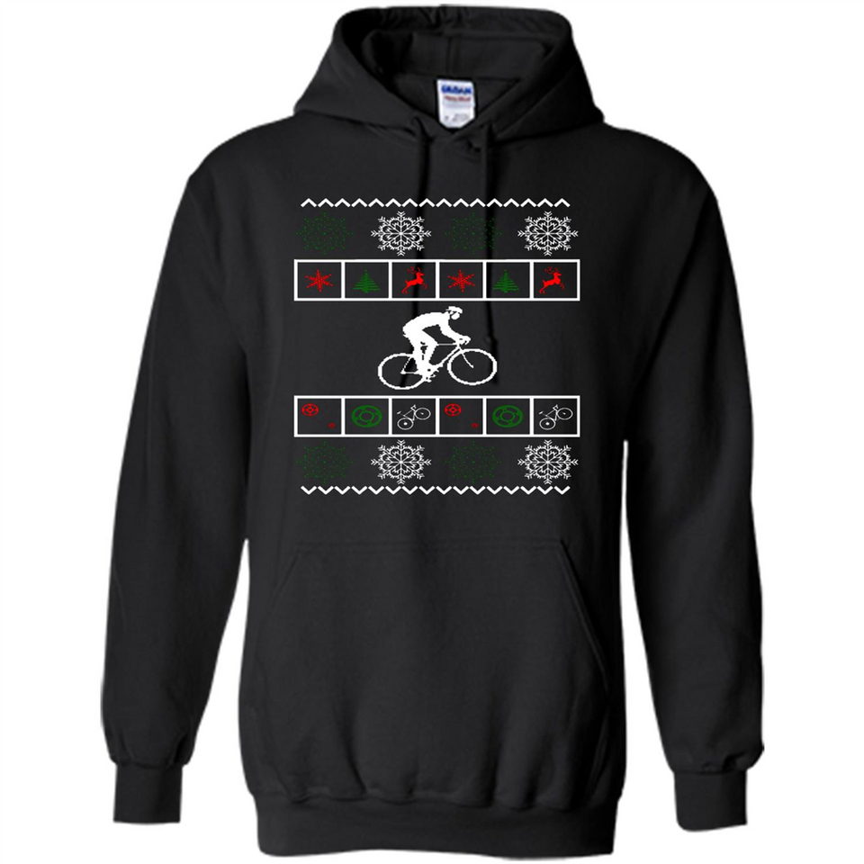 Christmas Ugly Sweater Best Cycling Ugly Christmas Sweater - Hoodie