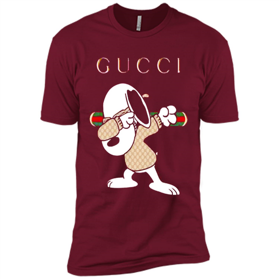 SNOOPY GUCCI DABBING - Premium Short Sleeve T-Shirt