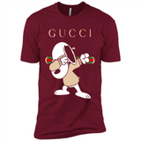 SNOOPY GUCCI DABBING - Premium Short Sleeve T-Shirt