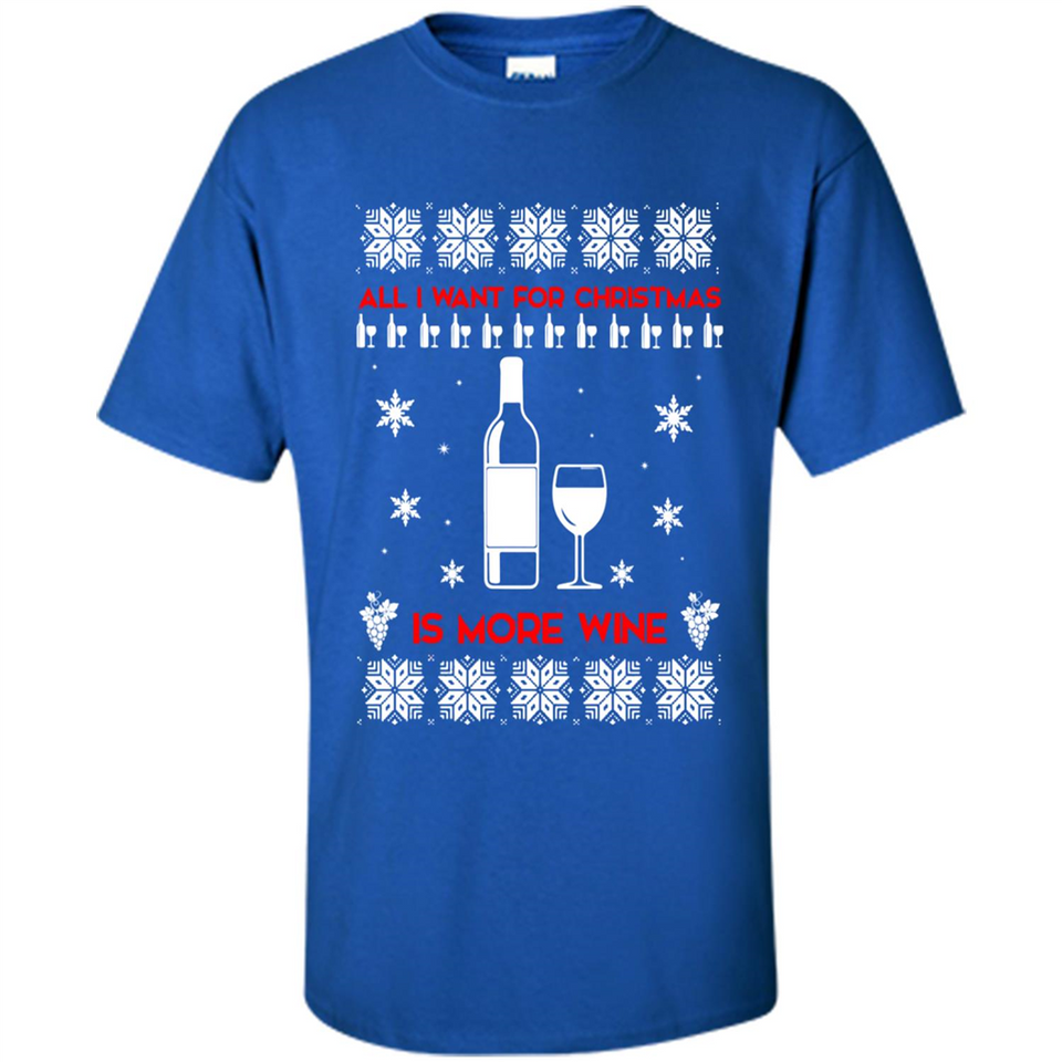 All I Want For Christmas is Wine Ugly sweater PINGPONG