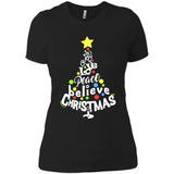 Joy Love Peace Believe Christmas Tree