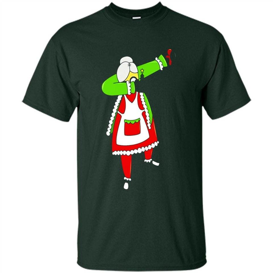 Funny Dabbing Mrs. Santa Claus Christmas Dab - Shirt