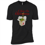 Christmas Ugly Sweater A Jew On Christmas - Premium Short Sleeve T-Shirt