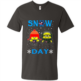 Snow Day Shirt For Columbus Blue Jackets Vs Minion Fans pingpong