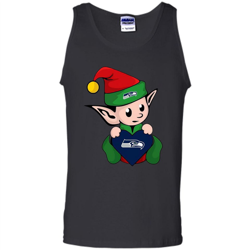 Seattle Seahawks ELF Elves Grinch Santa Claus