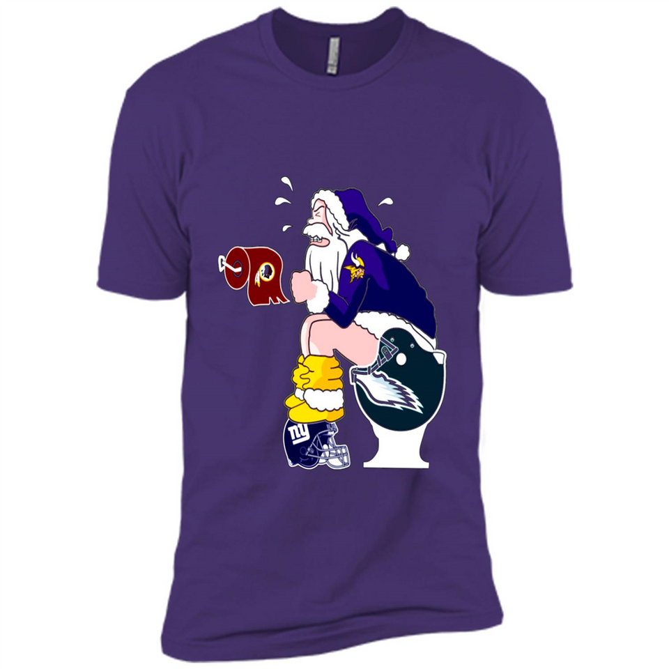 Minnesota Vikings Toilet Santa Claus PINGPONG