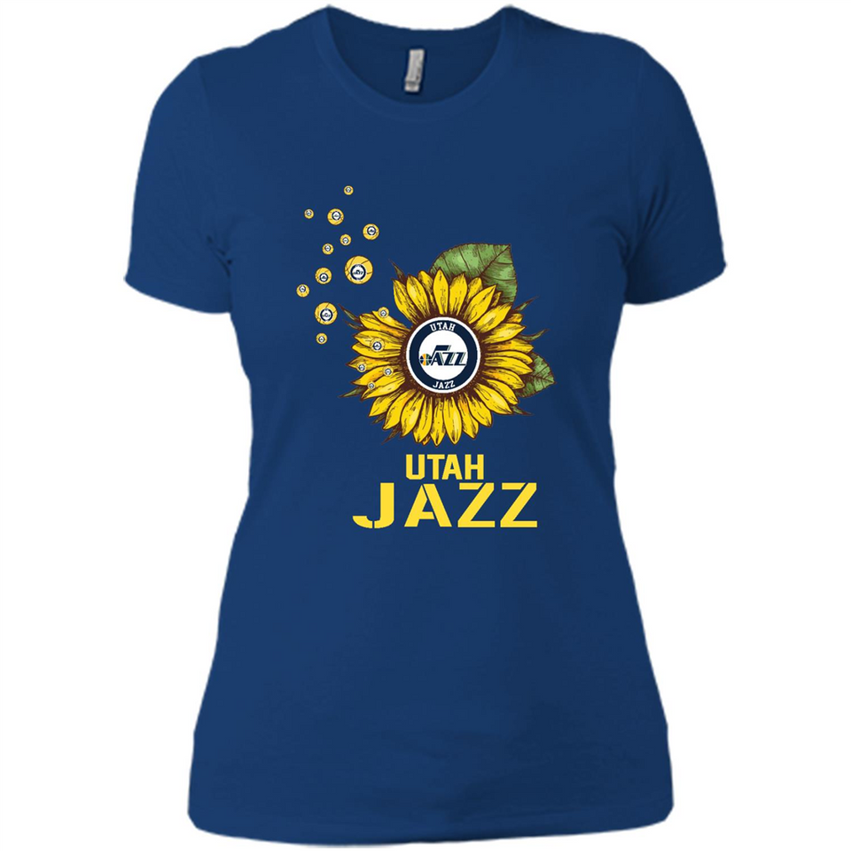 Utah Jazz Basketball Sunflower