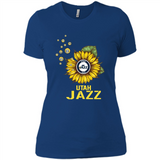 Utah Jazz Basketball Sunflower