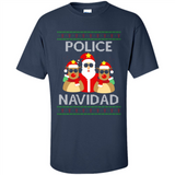 FUNNY POLICE NAVIDAD T-SHIRT Santa Christmas Party - Shirt