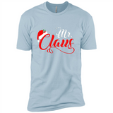 Mr. Claus Santa Claus Merry Xmas T-Shirt - Premium Short Sleeve T-Shirt