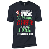 Spread Christmas Cheer Lunch Family Xmas Gift Ls - Premium Short Sleeve T-Shirt